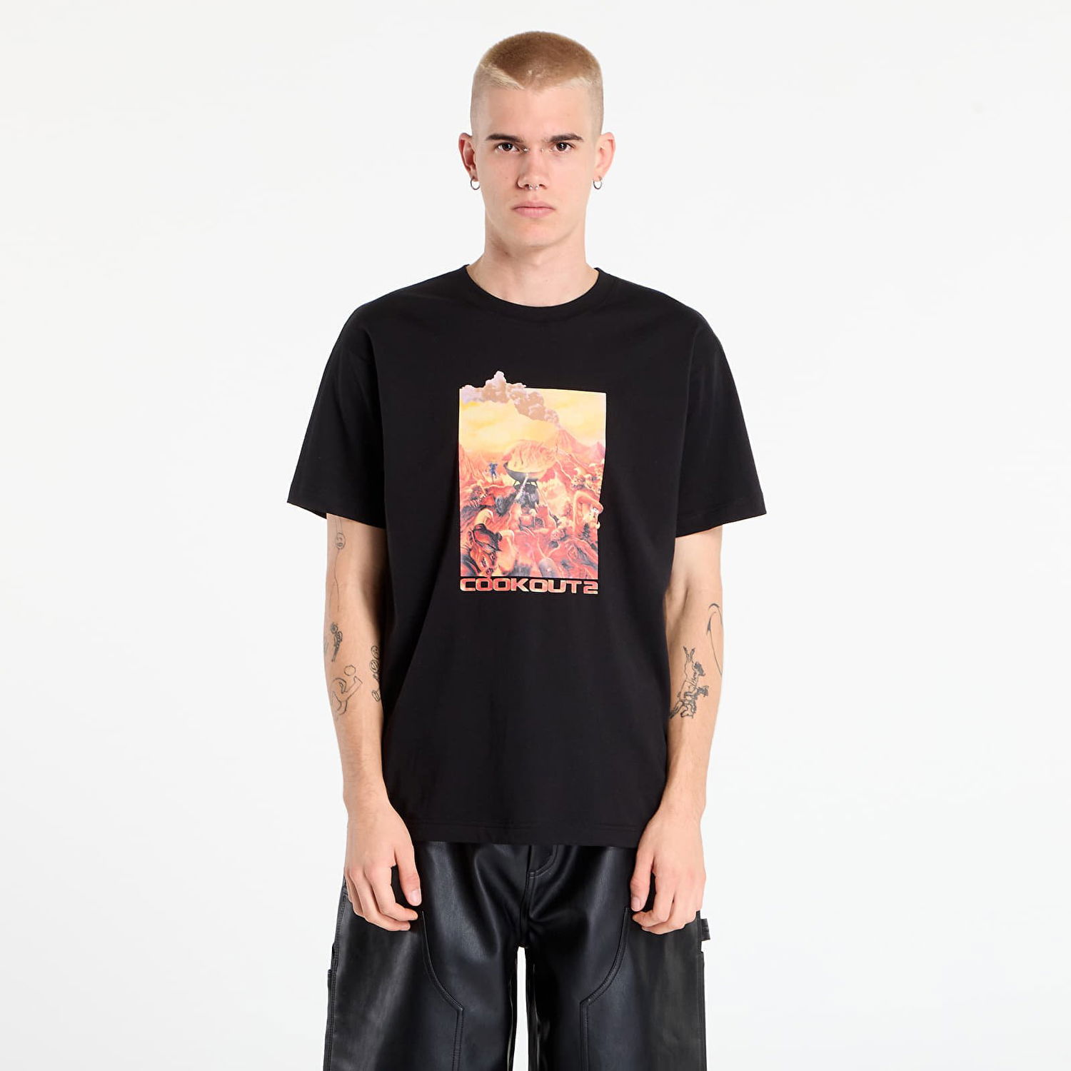 Majica Dime DIME Cook Out 2 T-Shirt Črna | DIMESU2564BLK, 0