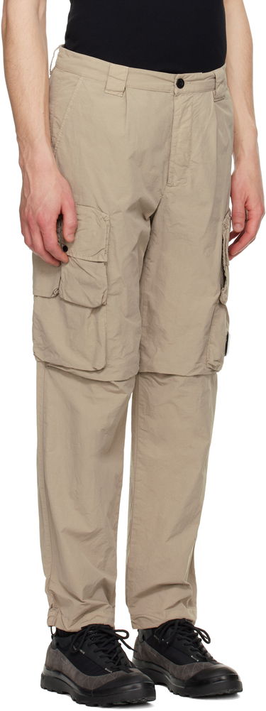 Cargo hlače C.P. Company C.P. Company Flatt Nylon Cargo Pants Bež | 18CMPA170A-005991G, 1