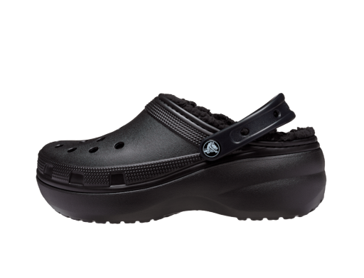 Superge in čevlji Crocs Classic Platform Lined Clogs W Črna | 207938-001