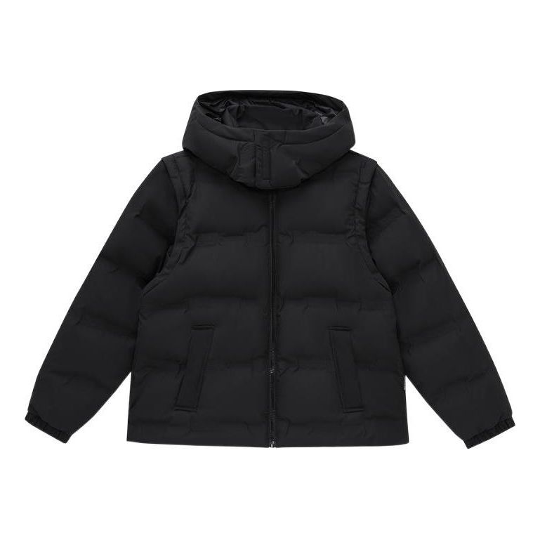 Puhovka New Balance New Balance Athletic Down Jacket Črna | AWJ24314-BK, 0