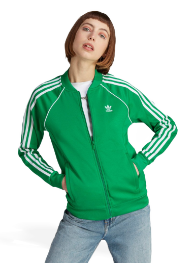 Jakna adidas Originals Adicolor Classics SST Track Top Zelena | IK4030