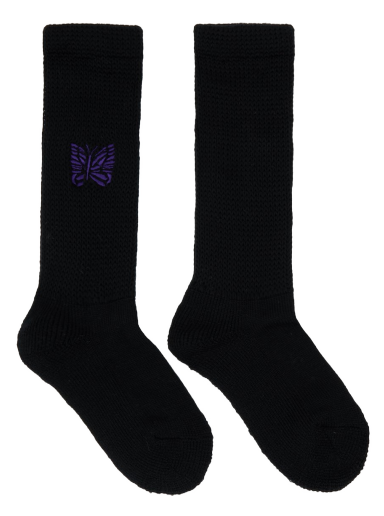 Nogavice Needles Pile Socks Črna | LQ048