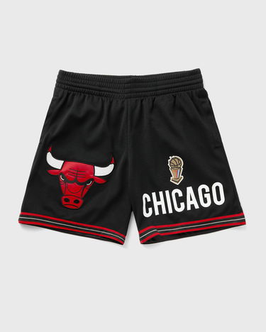 Kratke hlače Mitchell & Ness Chicago Bulls NBA Team Origins Mesh Shorts Črna | BT9267-CBUBLCK, 0