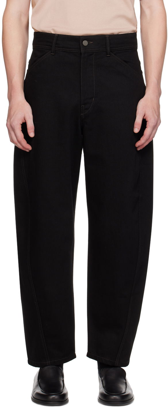 Kavbojke LEMAIRE Workwear Jeans Črna | PA1102 LD1000