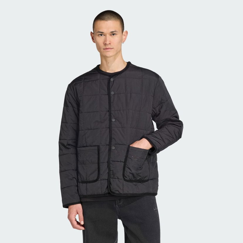 Puhovka adidas Originals adidas Originals Quilted Jacket Črna | JW5820