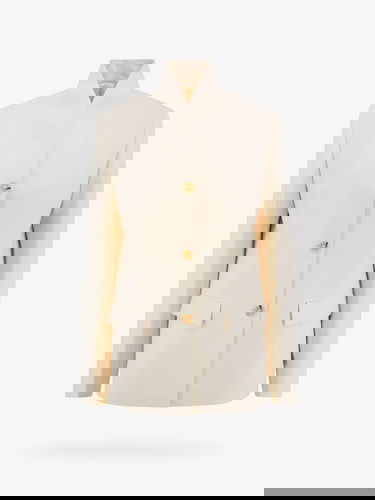 Jakna TOTEME Single-Breasted Band Collar Blazer Bež | 241WRZ1063FB0065007, 0