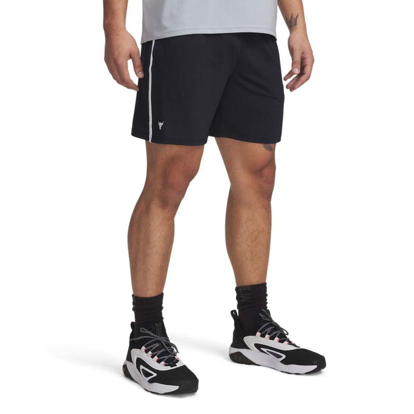 Kratke hlače Under Armour Project Rock Mesh Training Shorts Črna | 1389869-001