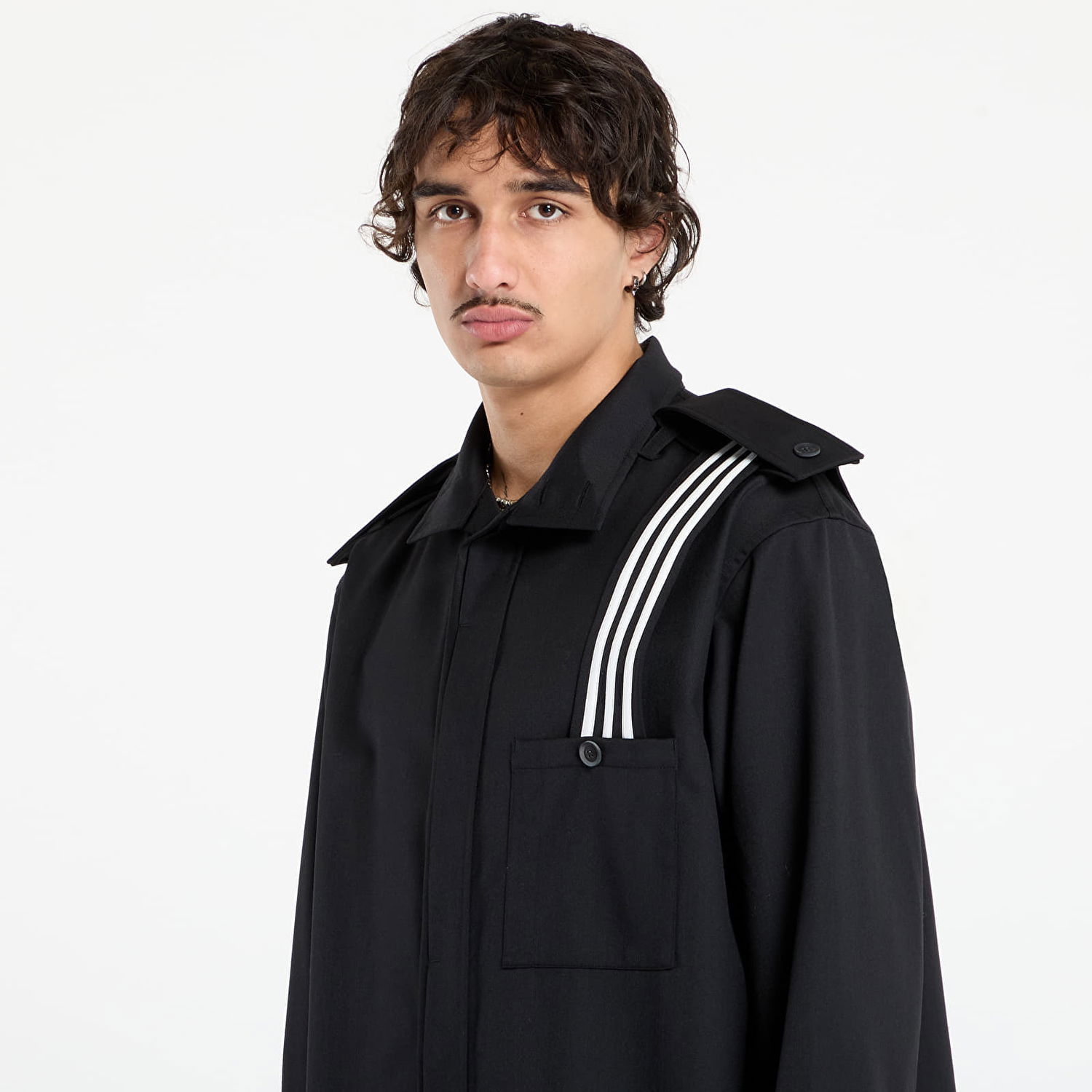 Srajce Y-3 Y-3 Rw Overshirt Črna | JX7295, 1