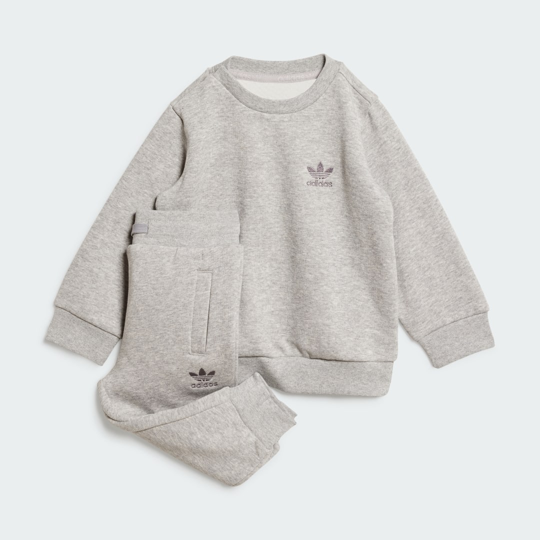 Trenirka adidas Performance Crew Set Siva | IX9834, 0