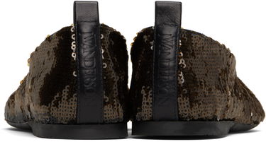 Oblačila JW Anderson JW Anderson All-Over Sequin Ballerina Flats Rjava | BL0034-FA0424, 1