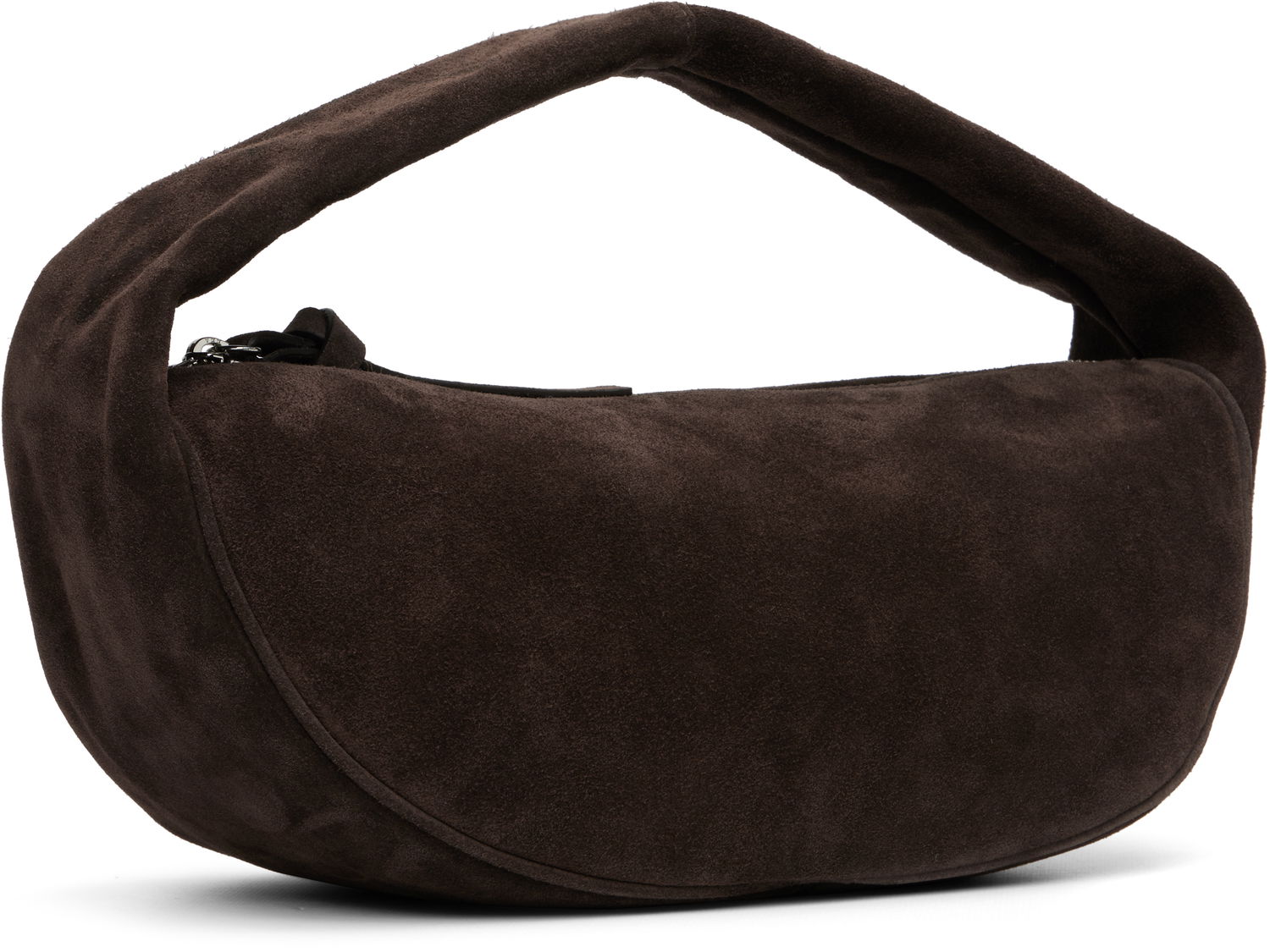 Torba za čez ramo BY FAR BY FAR Cush Suede Shoulder Bag Rjava | MWBSB005KL009BR054PL, 1