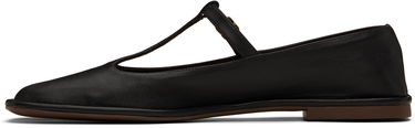 Superge in čevlji The Row The Row Square T-Strap Ballerina Flats Črna | F1599-SL3, 2
