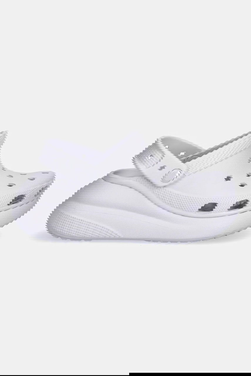 Superge in čevlji Crocs Crocs Classic Crush Clog Platform Bela | 207521.5BO, 1