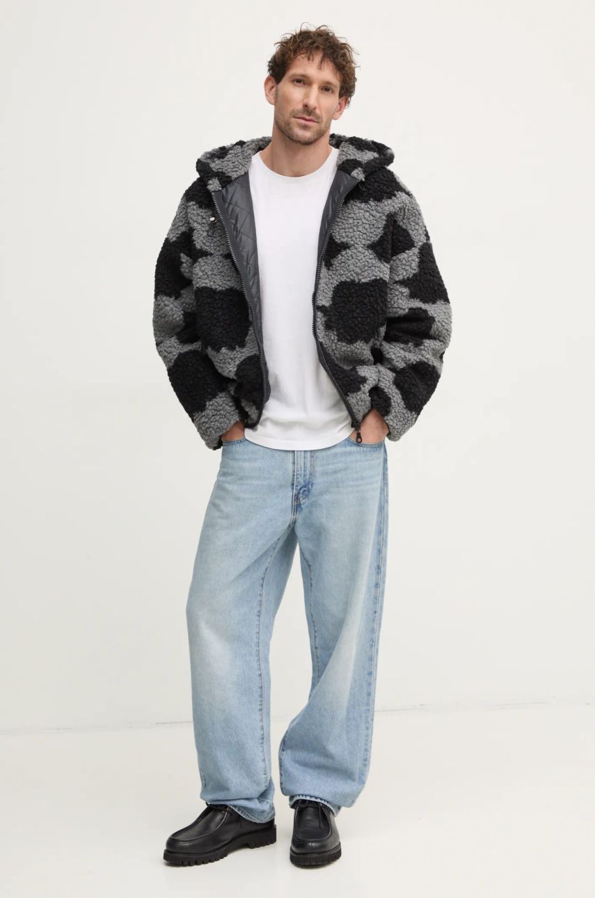 Pulover Fiorucci Fiorucci Cloud Print Fleece Jacket Večbarvna | U01FMOJA092FL01BK01, 1