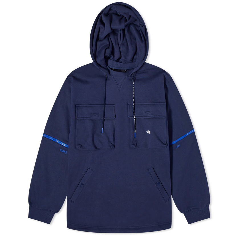 Jakna The North Face UE Hybrid Hooded Jacket in Summit Navy Mornarica | NF0A884T8K21