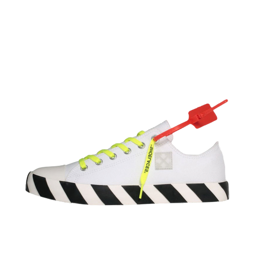 Superge in čevlji Off-White Vulc Low Top White FW19 Bela | OMIA128E19D330020100