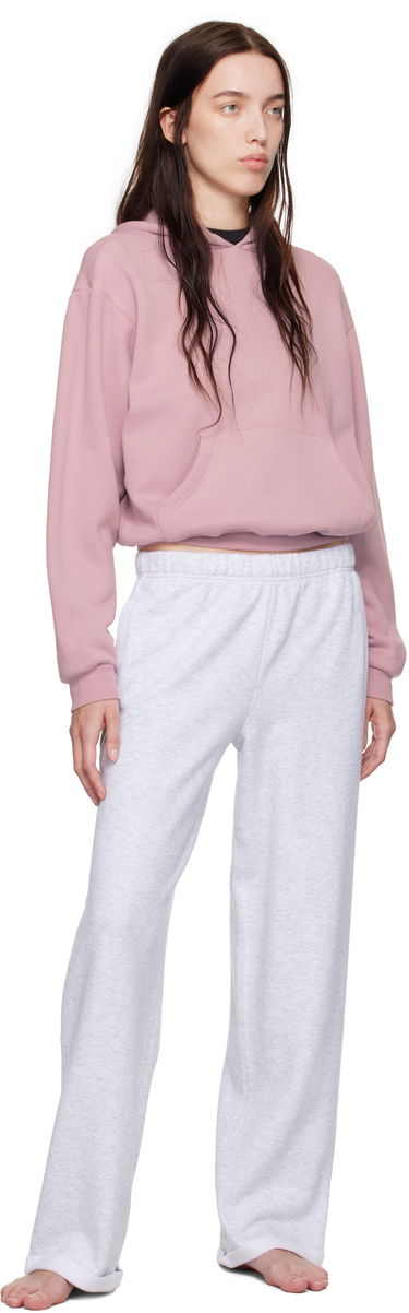 Pulover SKIMS Fleece Classic Hoodie Roza | TP-PLO-4475, 3