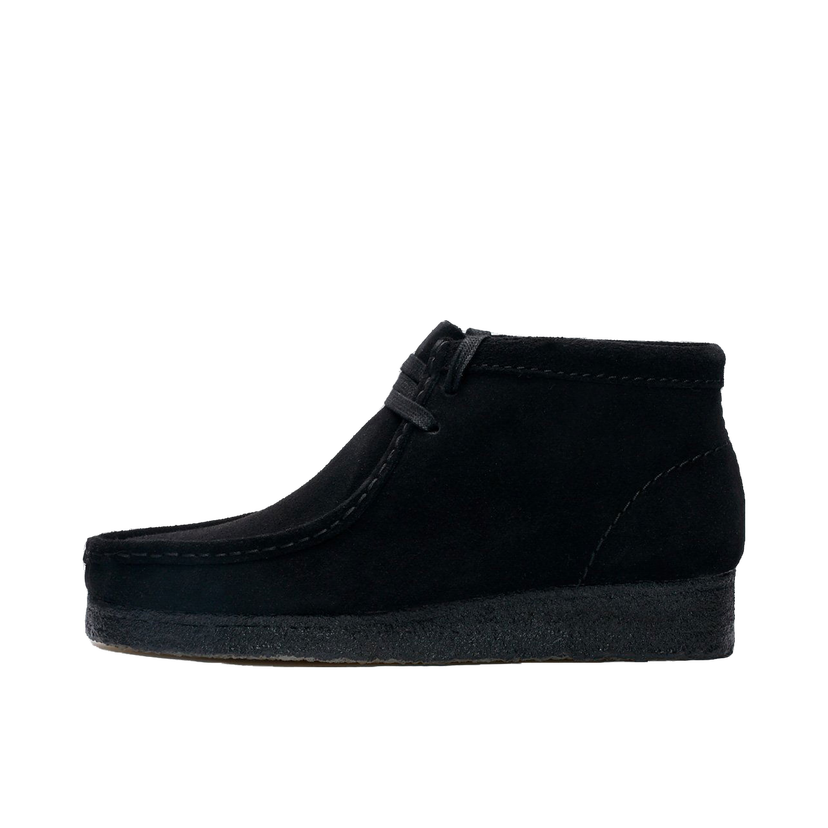 Superge in čevlji Clarks Wallabee Boot W Črna | 26155521