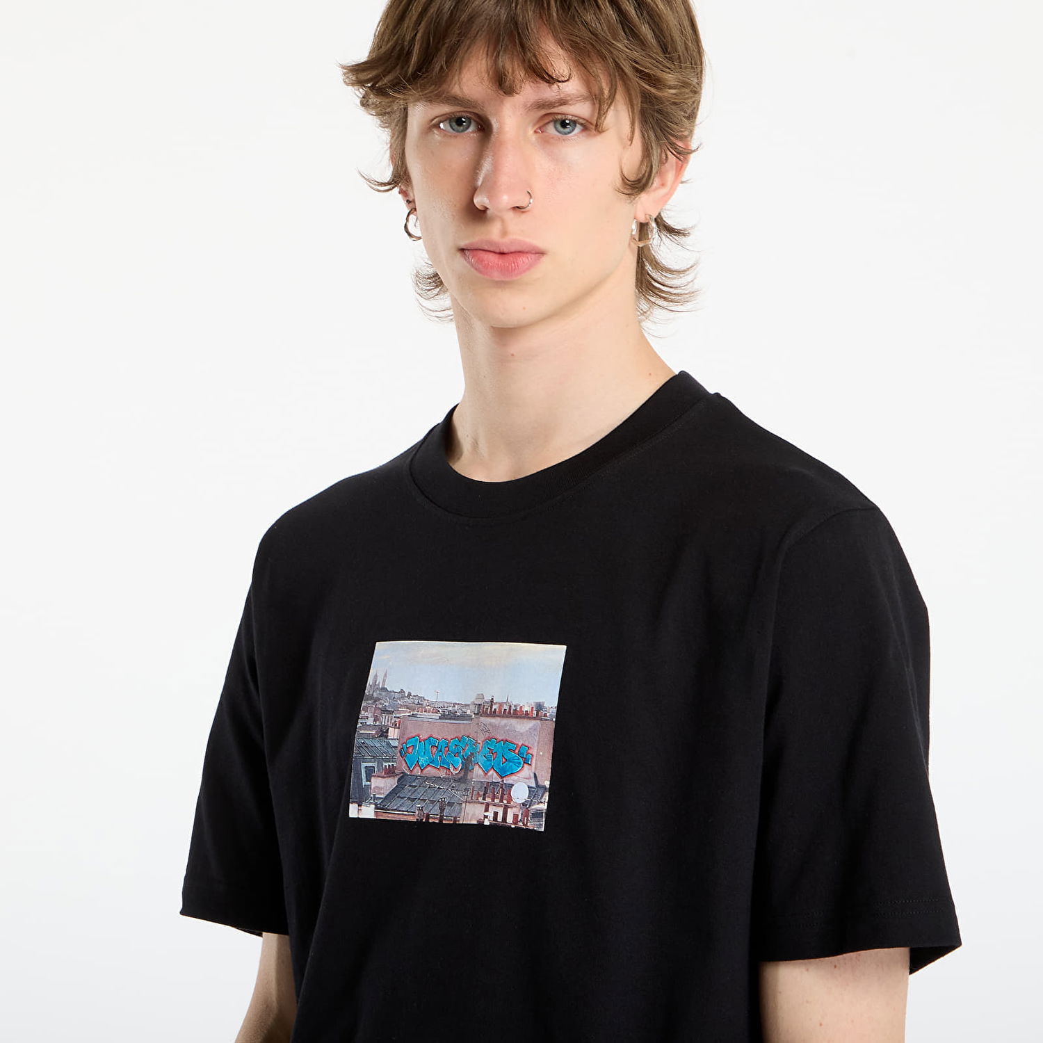 Majica Wasted Paris Graphic Print T-Shirt Elevation Črna | WP_000320, 1