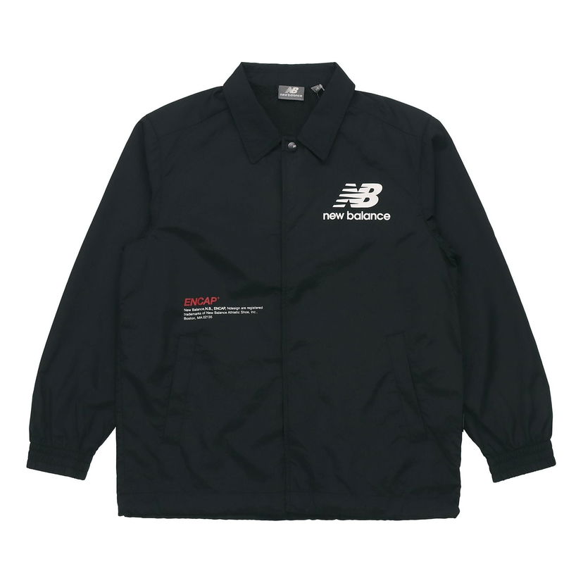 Vetrovka New Balance Casual Cargo Jacket Črna | NAA24013-BK