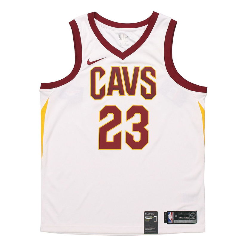 Dres Nike LeBron James Association Edition Jersey Bela | 864409-100