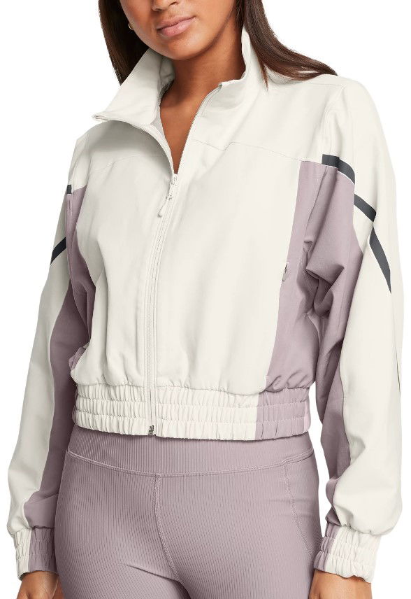 Jakna Under Armour Unstoppable Crop Jacket-WHT Bela | 1386479-110