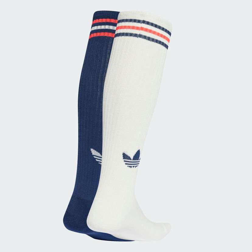 Nogavice adidas Performance 3-Stripes Knee Socks - 2 Pairs Večbarvna | JV7414
