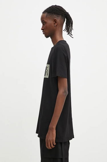 Majica Rick Owens Level T-Shirt With Print Črna | DU02D2250.RNEP2P, 1