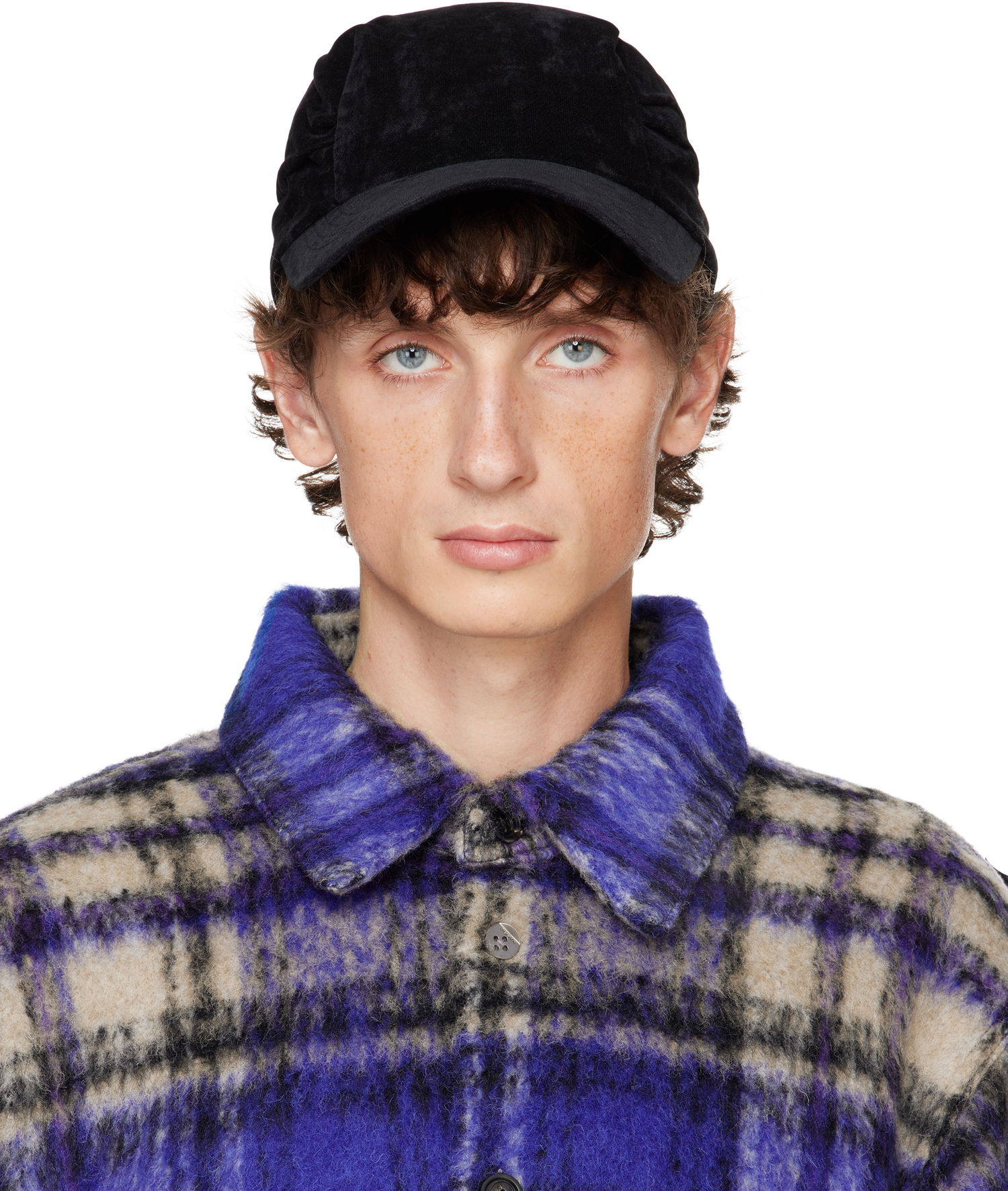 Kapa ADER ERROR Velour Baseball Cap Črna | BN01FWHW0207BK, 0