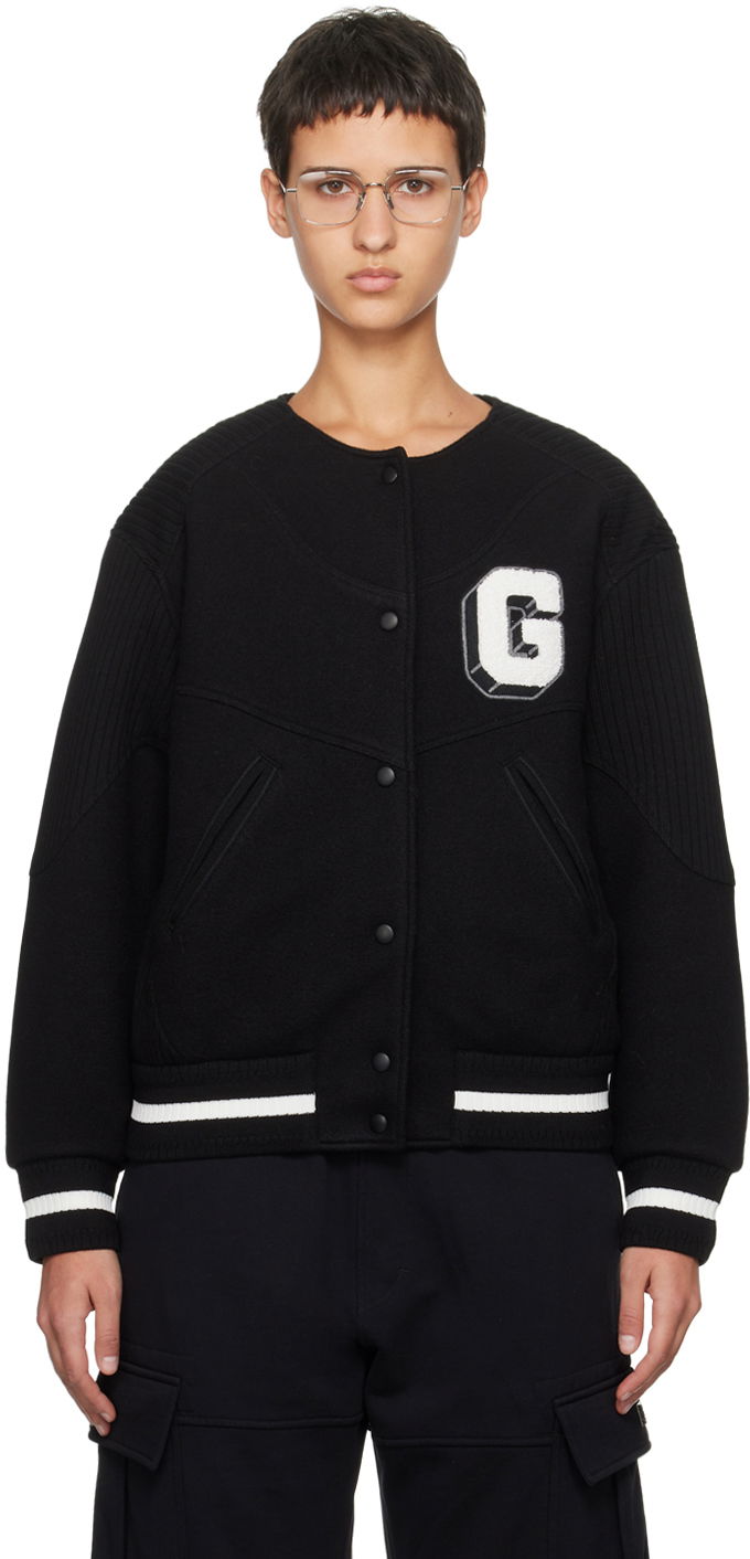 Bomber jakna Givenchy 'G' Patch Bomber Jacket Črna | BW00N44ZKF001
