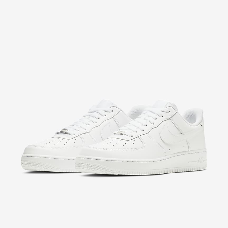 Superge in čevlji Nike Air Force 1 '07 "Triple White" Bela | cw2288-111, 1