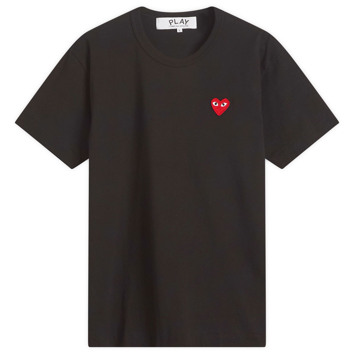 Majica Comme des Garçons Play Basic Logo Tee Črna | AX-T108-051-1, 1