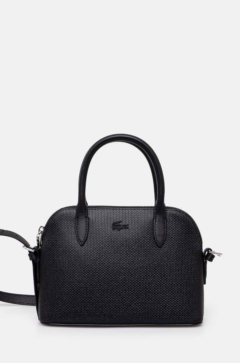 Torbica Lacoste Lacoste Small Dome Satchel Črna | NF3723KL