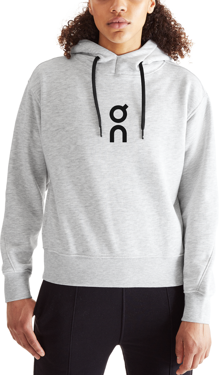 Pulover On Running Club Hoodie Siva | 1we10041756