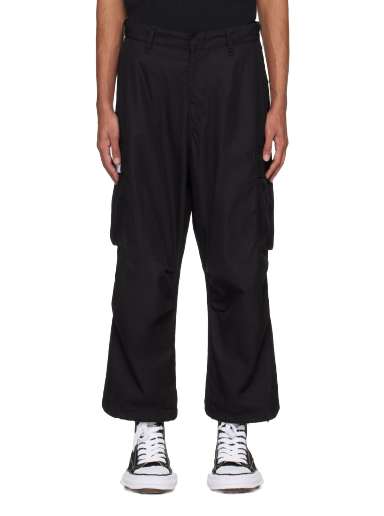 Cargo hlače Neighborhood Wide Cargo Pants Črna | 232YTNH-PTM02
