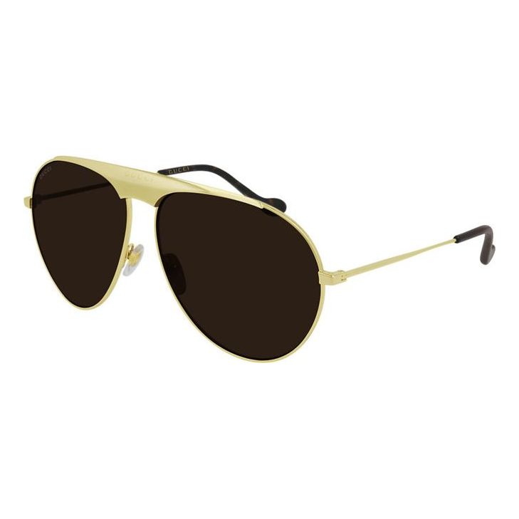Sončna očala Gucci Gucci Aviator Sunglasses 65mm Rumena | GG0908S-001