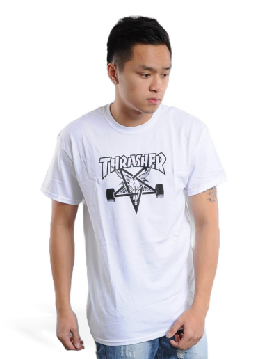 Majica Thrasher Skategoat Tee Bela | 110117/WH