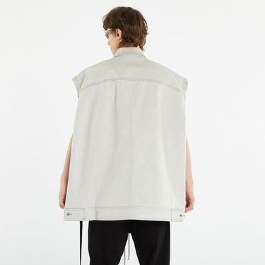 Telovnik Rick Owens DRKSHDW Jumbo Worker Vest Bela | DU01C6762 MMD 51, 4