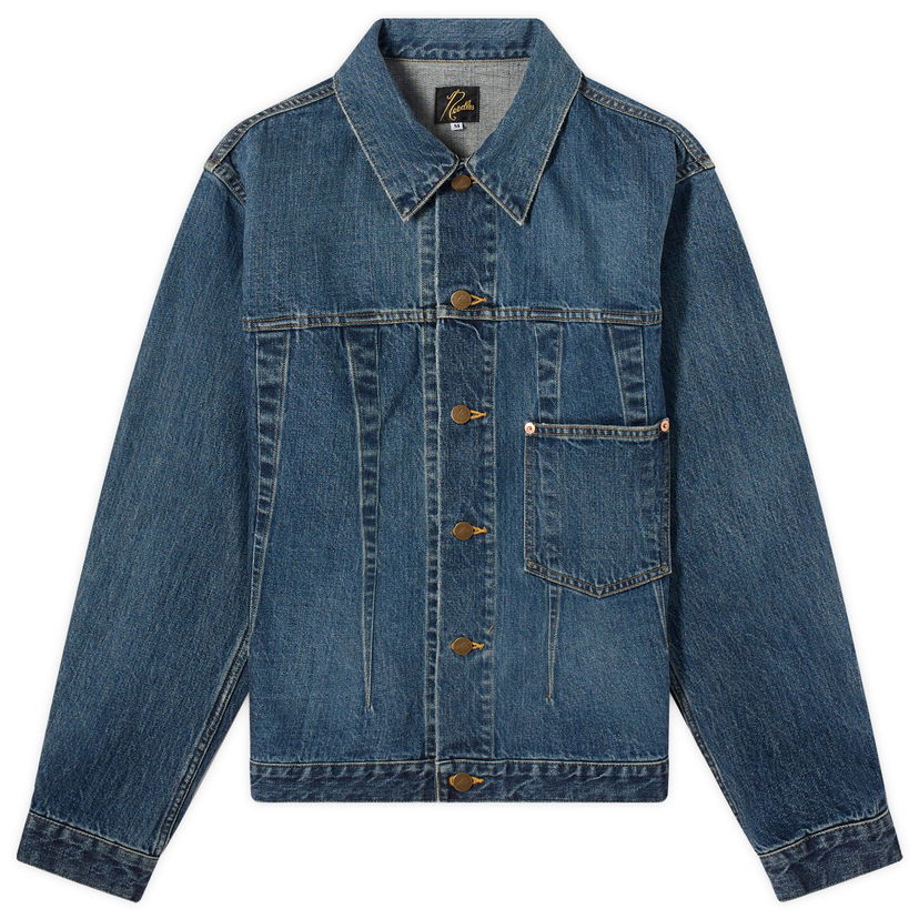 Jakna Needles Darts Denim Modra | OT177-I
