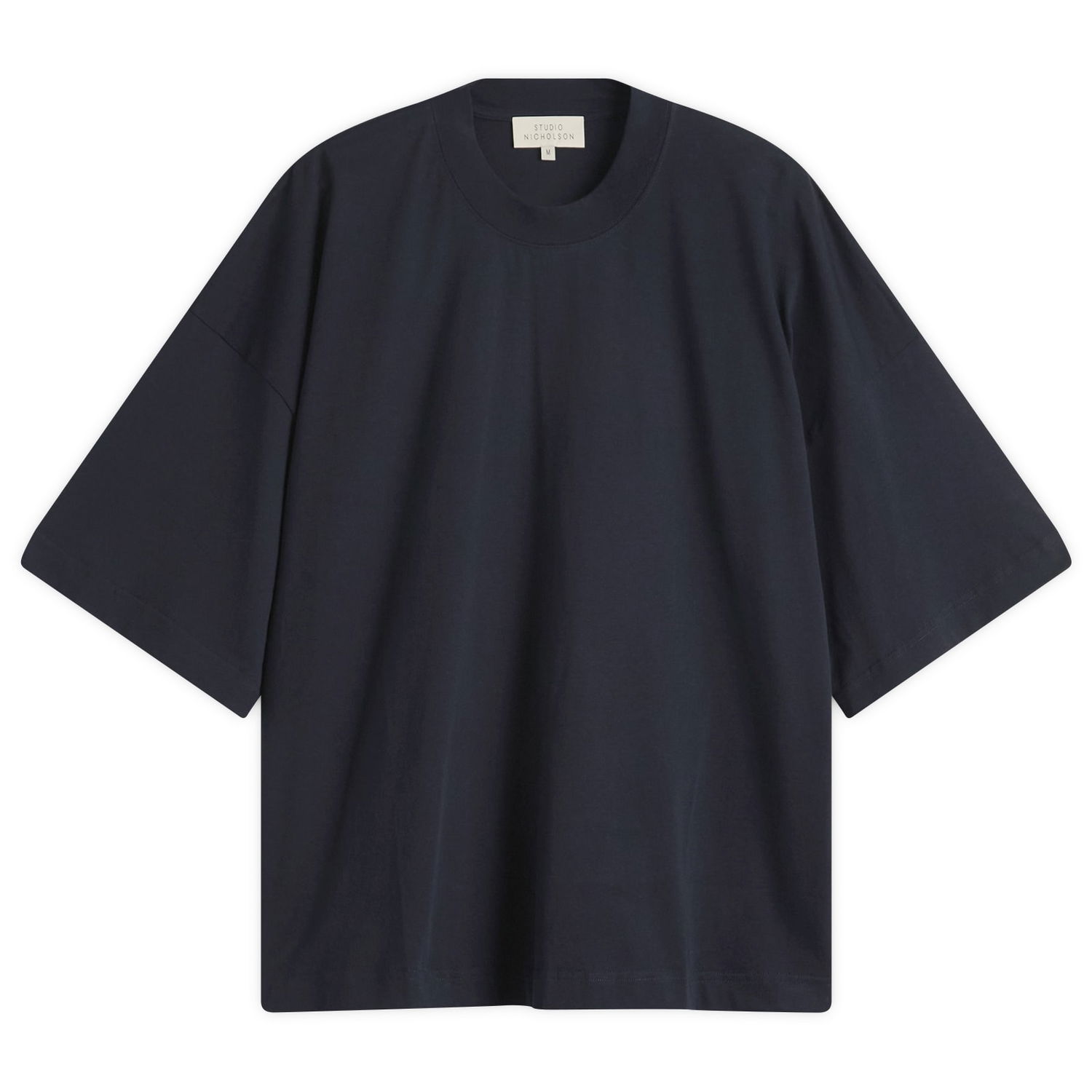 Majica Studio Nicholson Studio Nicholson Piu T-Shirt, Size Large Mornarica | PIUSNM-1327-DKN, 0