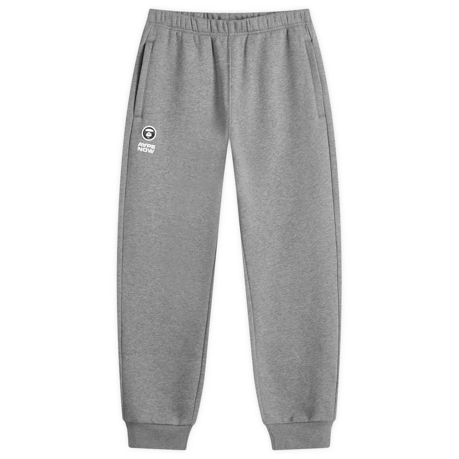 Trenirka AAPE by A Bathing Ape AAPE Now Camo Badge Sweatpants Siva | AAPPTMB626XANGY2, 0