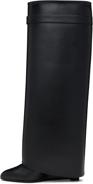 Oblačila Givenchy Givenchy Shark Lock Tall Boots Črna | BE702XE1NG001, 2