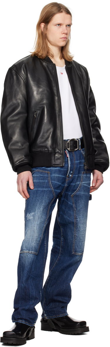 Pasovi DSQUARED2 Dsquared2 Buckle Belt Črna | BEM0366_12900001_M1601, 2
