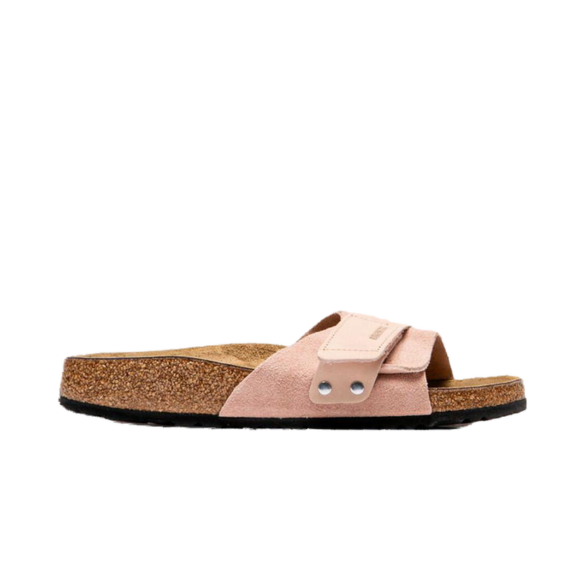 Superge in čevlji Birkenstock Oita Nubuck Narrow Fit Slides Roza | 1029281