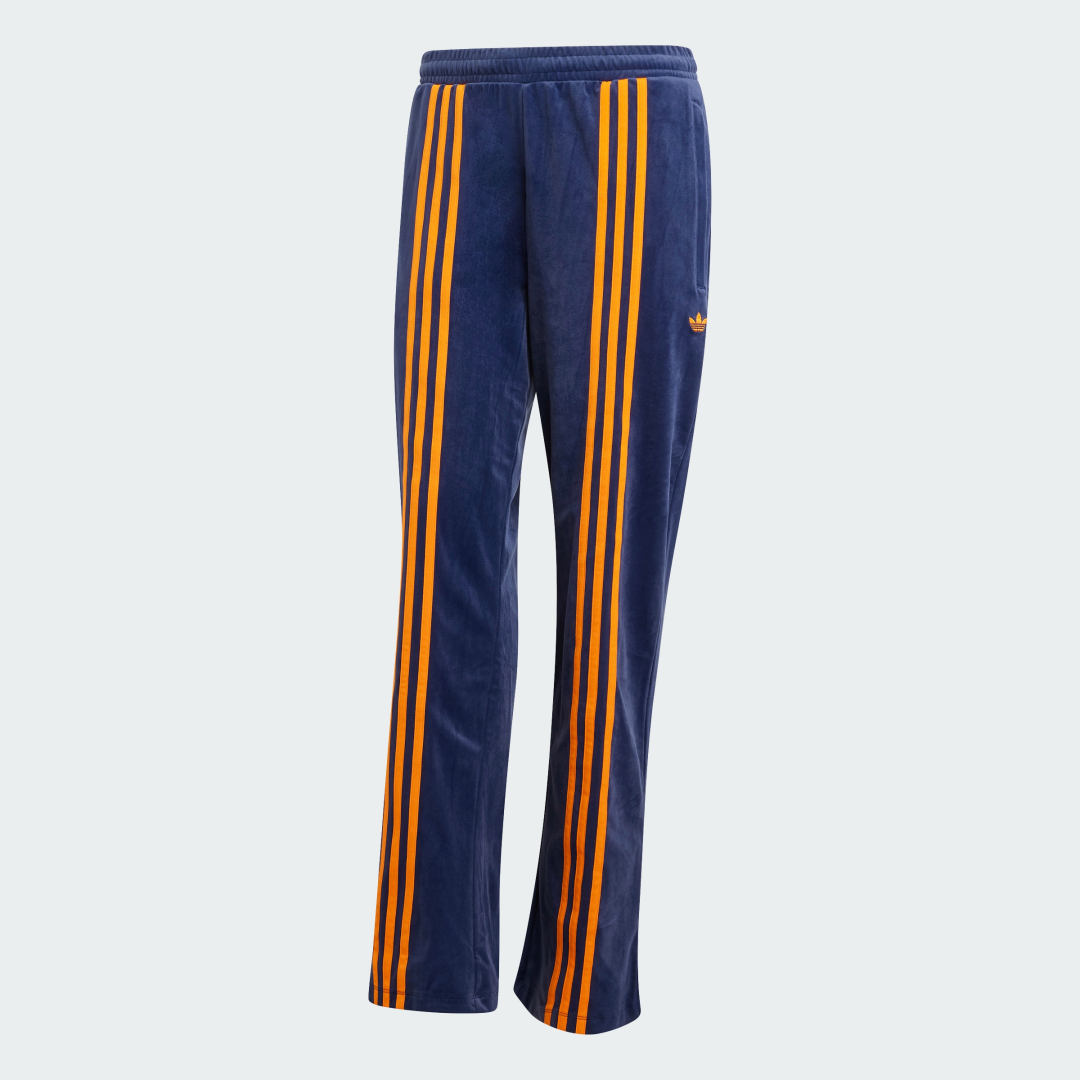 Trenirka adidas Performance Velour Track Pants Modra | JN8290, 1