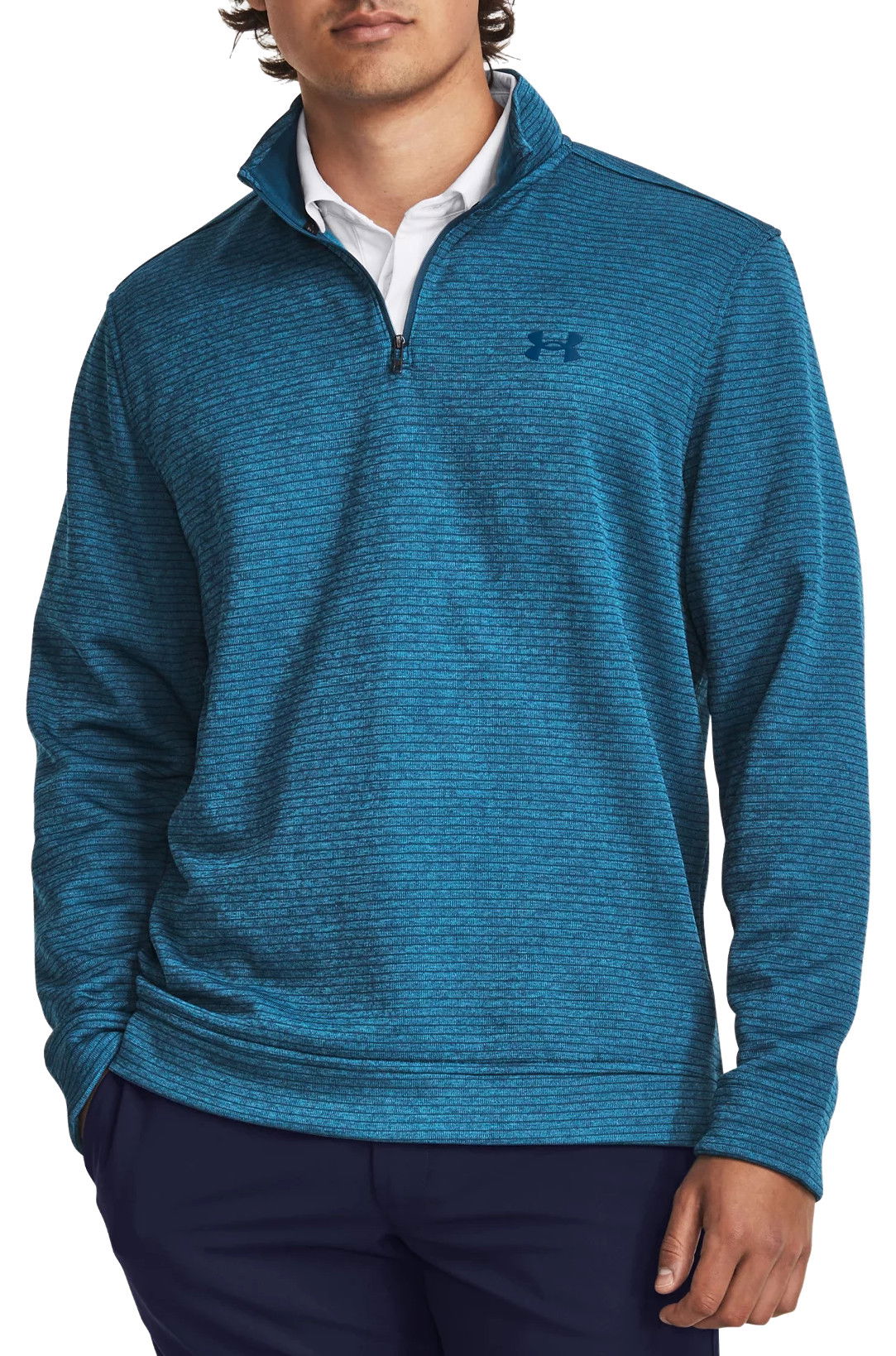 Pulover Under Armour Storm SweaterFleece ¼ Zip Turkizna | 1373674-426, 0