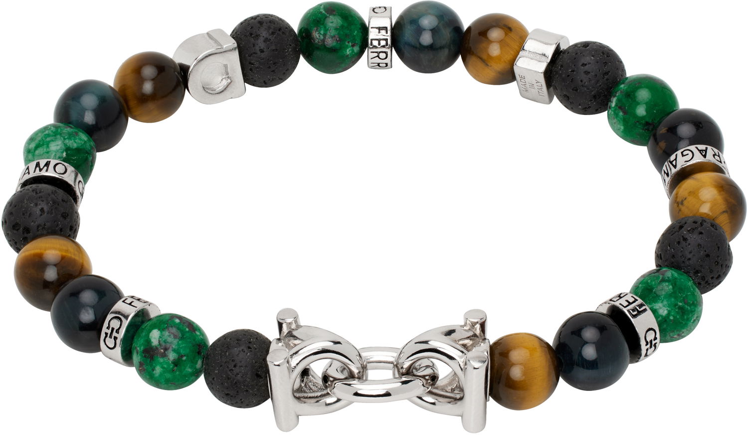 Zapestnica FERRAGAMO Elastic Bracelet Večbarvna | 717505, 1