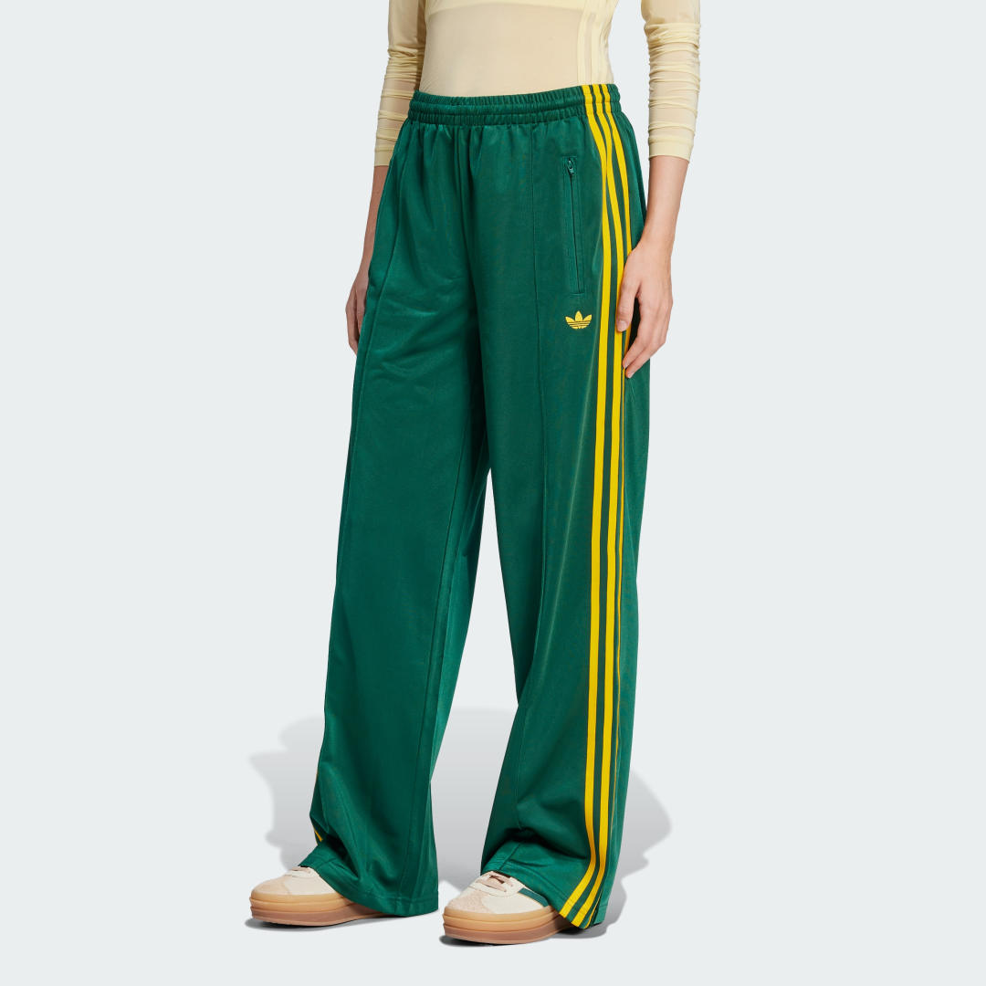 Trenirka adidas Performance Classic Firebird Loose Track Pants Zelena | JP2314, 0