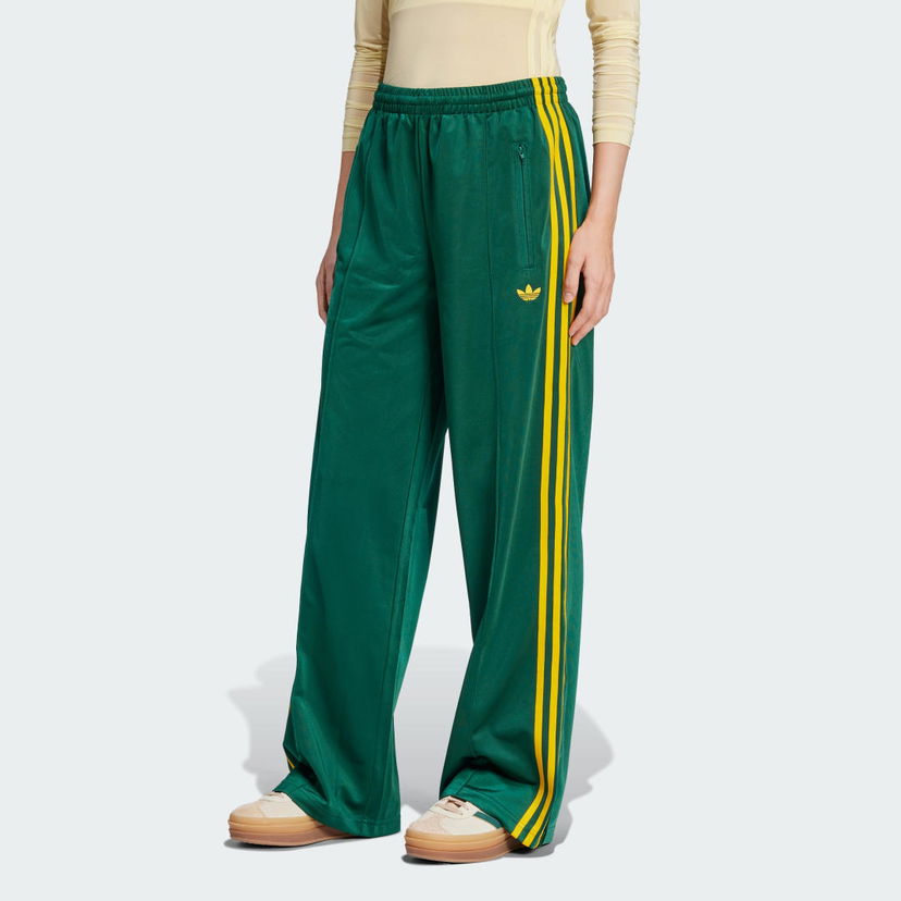 Trenirka adidas Performance Classic Firebird Loose Track Pants Zelena | JP2314
