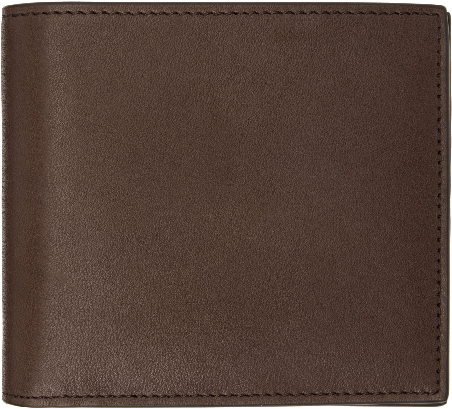 Denarnica Thom Browne Thom Browne Soft Calf Leather Billfold Wallet Rjava | MAW023A-L0117, 0